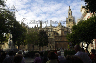 Seville Cathedral from Square